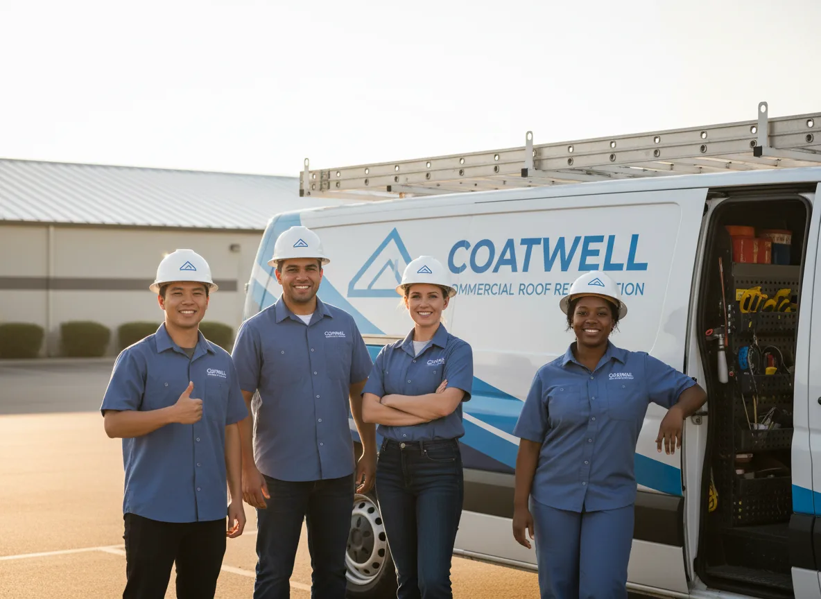 Commercial roof coating company in Guys Mills, PA
